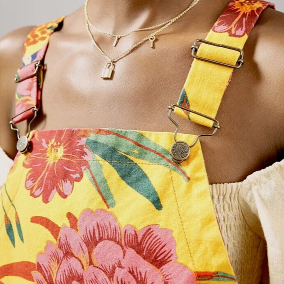 Farm Rio Sabrina Short Overalls - Picture 2 of 9